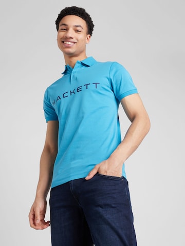 Hackett London Shirt 'ESSENTIAL' in Blue: front