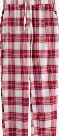 Pantalon de pyjama Lindex en rouge : devant