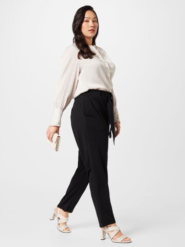 ABOUT YOU Curvy Slim fit Pants 'Liv' in Black