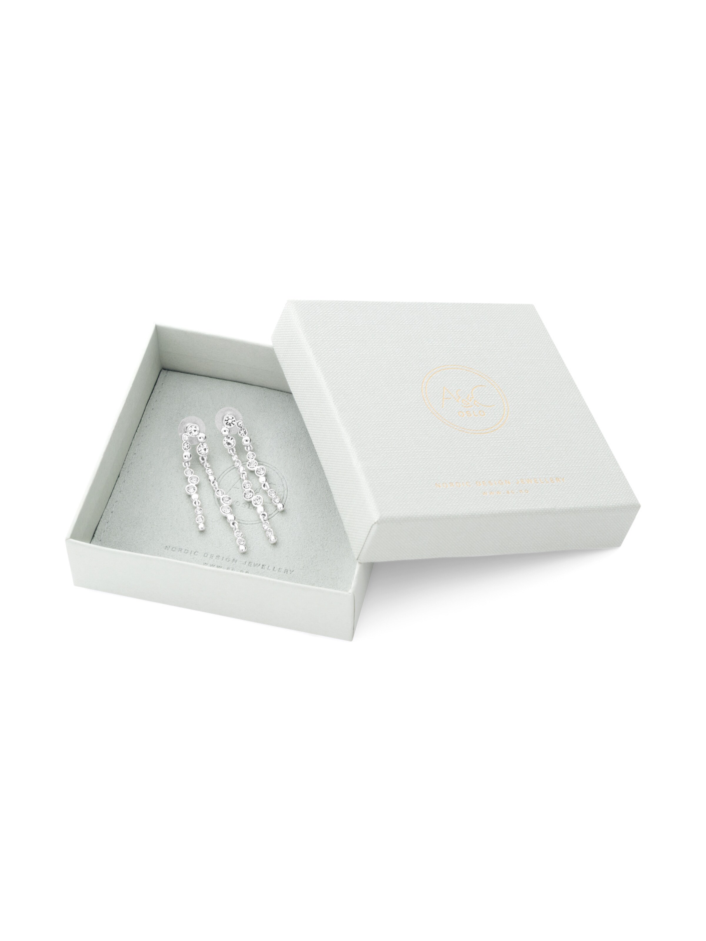 Boucles d'oreilles 'Sweet Droplets' A&C Oslo – Nordic Design Jewellery en argent