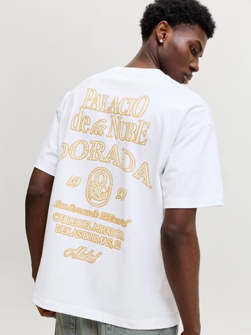 T-Shirt JACK & JONES en blanc