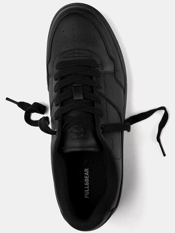 Pull&Bear Platform trainers in Black