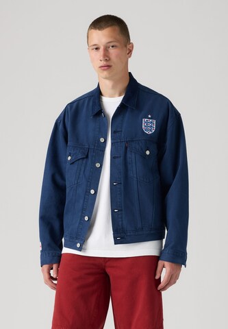 LEVI'S ® Jacke 'France Football Type III' in Blau: Vorderseite