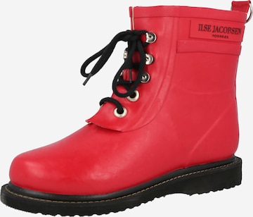 ILSE JACOBSEN Rubber Boots in Red: front