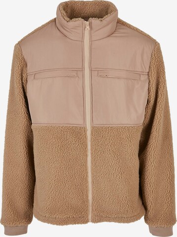 Urban Classics Tussenjas in Beige: voorkant