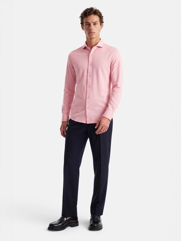 Coupe slim Chemise business 'No. 19' Vercate en rose