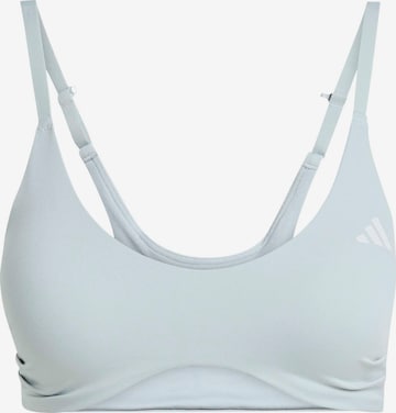 ADIDAS PERFORMANCE Bralette Sports Bra 'ESS' in Green: front