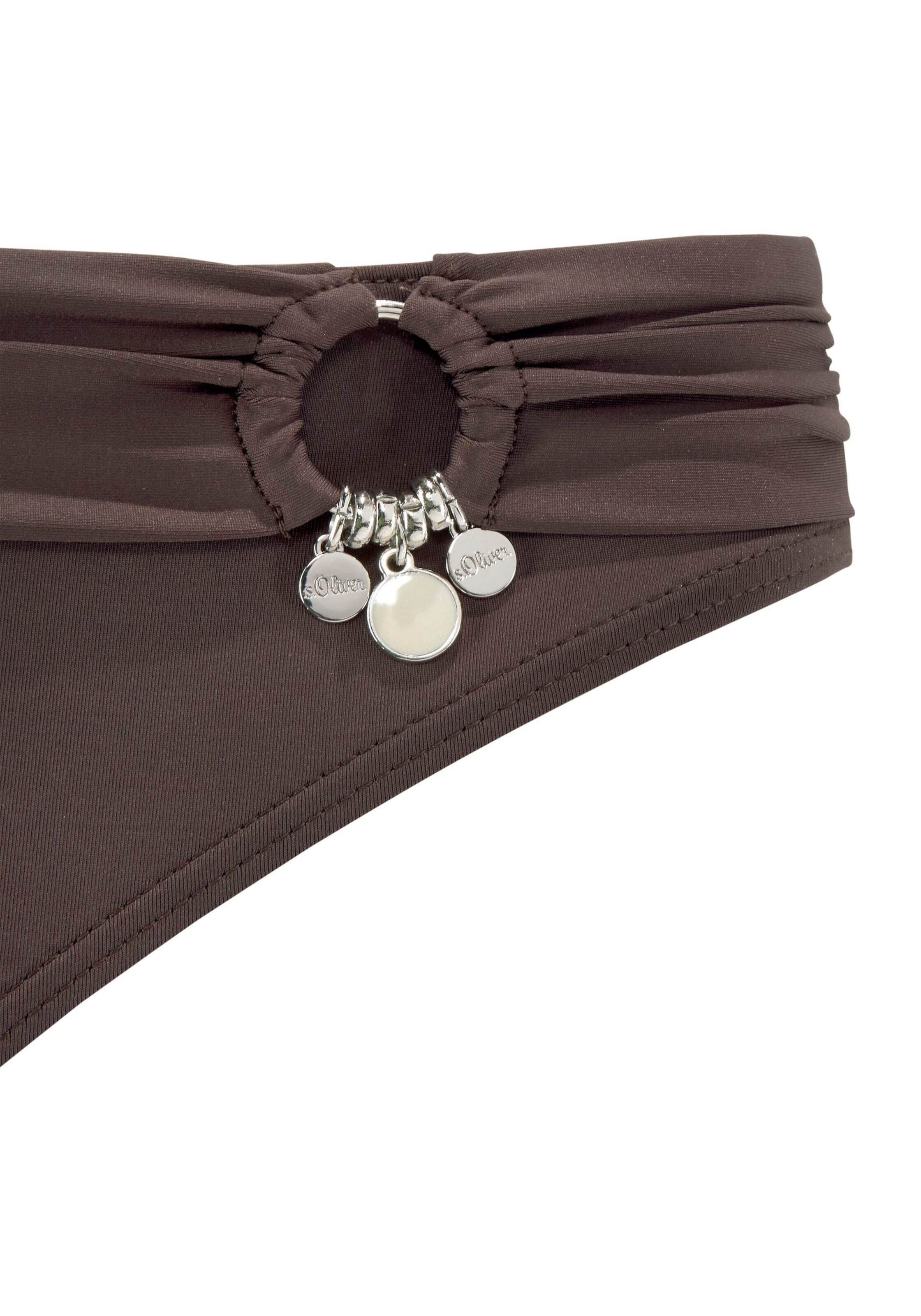 s.Oliver Regularen Bikini | rjava barva