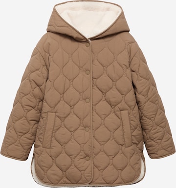 MANGO KIDS Talvitakki 'Julieta' värissä ruskea: etupuoli