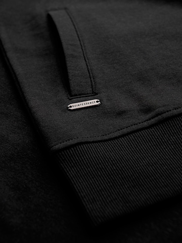 Ombre Sweatvest 'OM-SSZP-0215' in Zwart