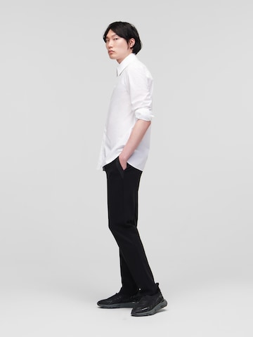 Karl Lagerfeld Tavaline suurus Triiksärk, värv valge