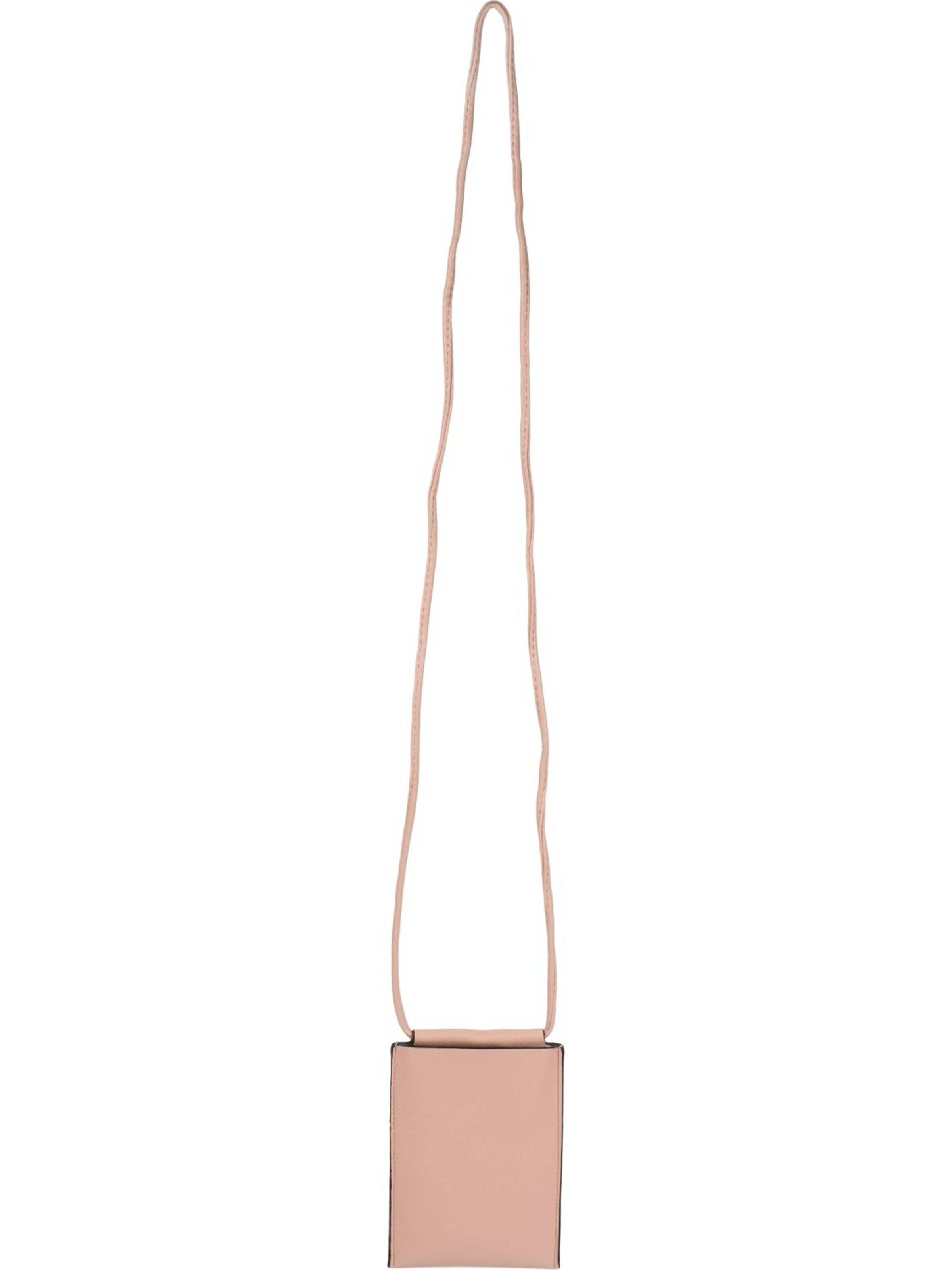 styleBREAKER Crossbody bag 'Handy Umhängetasche Metallic' in Pink