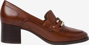 JANA Platform Heels in Brown