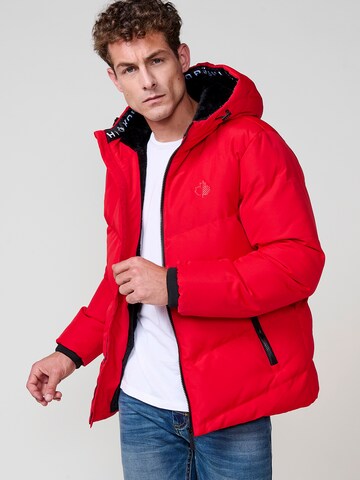 Veste d’hiver KOROSHI en rouge