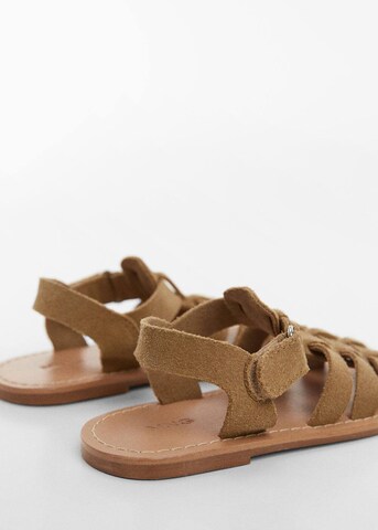 MANGO KIDS Sandals in Brown