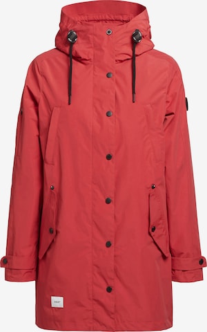 khujo Between-Season Jacket in Red: front