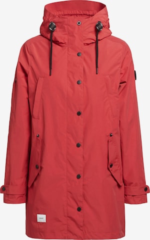 khujo Between-season jacket in Red: front