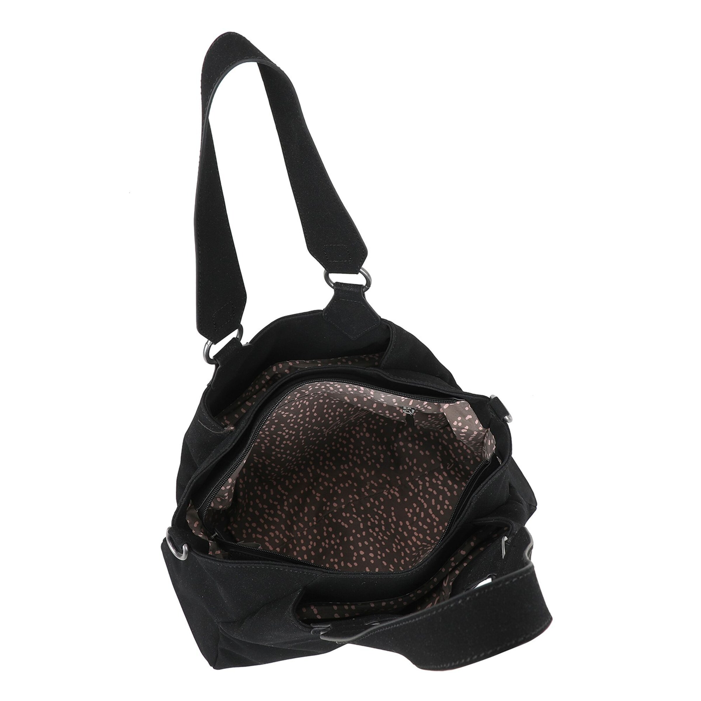 Shopper 'Maia Suede' di Fritzi aus Preußen in nero