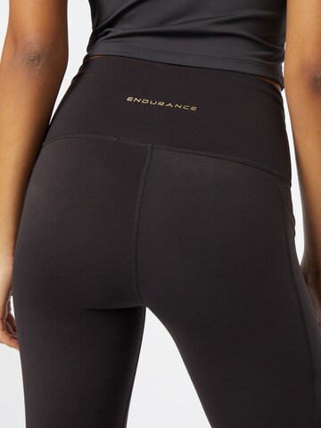 ENDURANCE Skinny Sporthose 'Yurry' in Schwarz