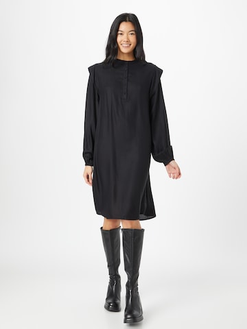 Robe-chemise 'IMIE' b.young en noir : devant