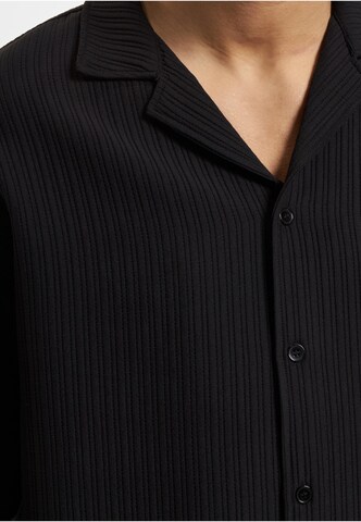 DEF Regular fit Button Up Shirt 'Porto' in Black