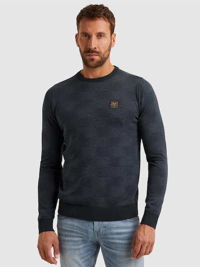 PME Legend Sweater 'Pullover with texture' in L in Blue, Item view