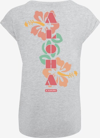 T-shirt 'Aloha' F4NT4STIC en gris