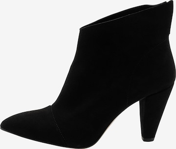 DreiMaster Vintage Ankle Boots in Black: front