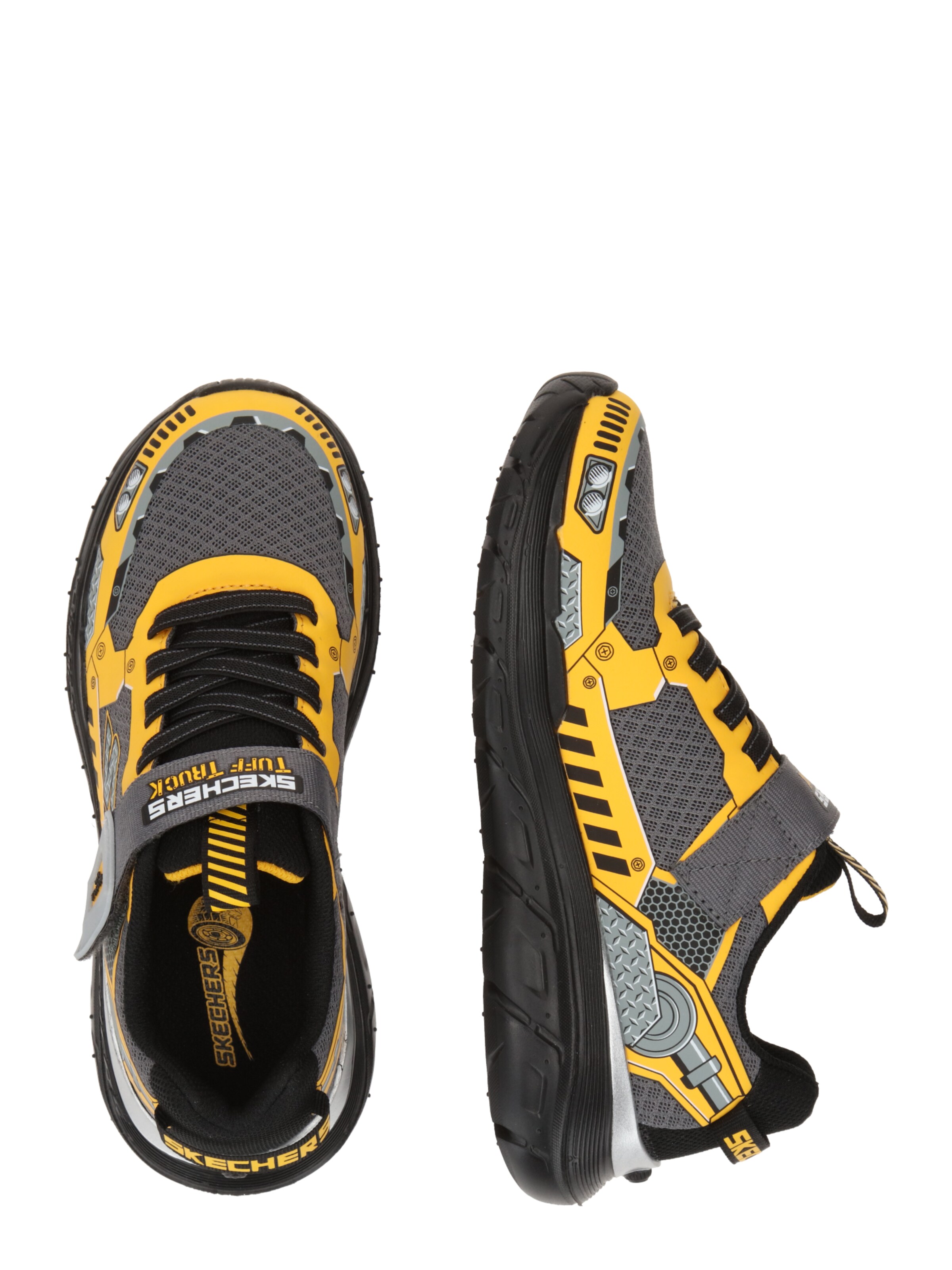 SKECHERS Sneaker 'SKECH TRACKS' in Grau