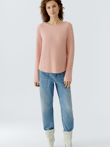 OUI Sweater 'NAOLIN' in Pink