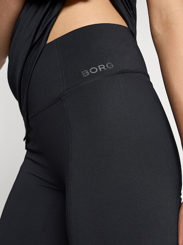 juoda BJÖRN BORG Plačios klešnės Sportinės kelnės 'STUDIO'
