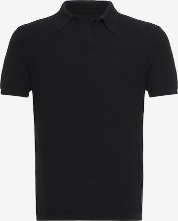 juoda Antioch Marškinėliai: priekis