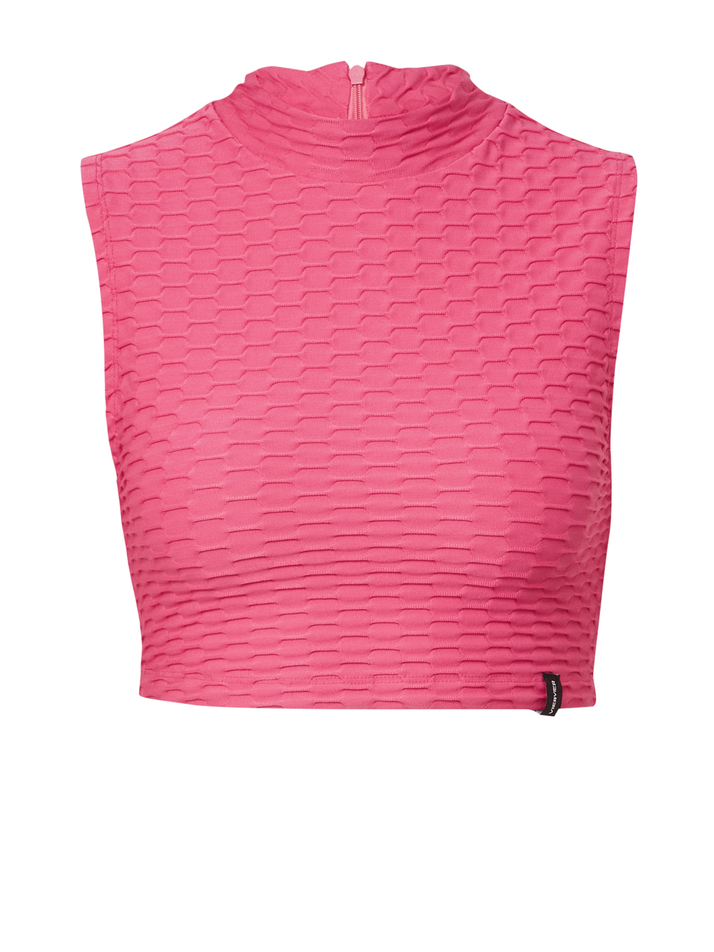 rožinė VIERVIER Palaidinė be rankovių 'Malou': priekis