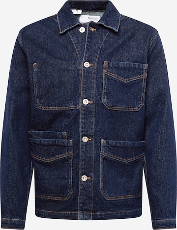 SELECTED HOMME Tussenjas 'BENJA' in Blauw: voorkant