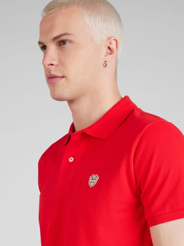 19V69 ITALIA Koszulka 'Felt' w kolorze czerwony