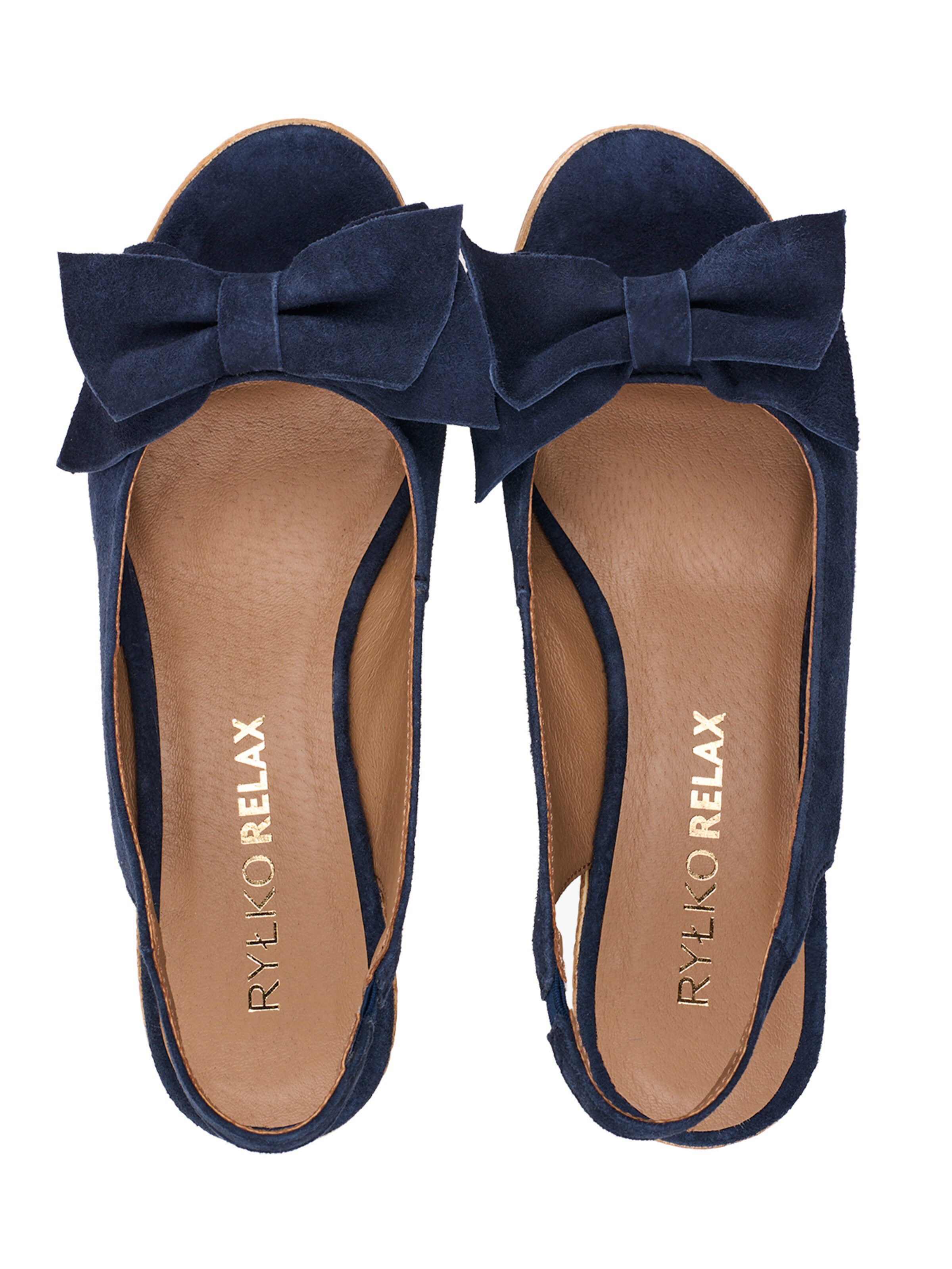 RYLKO Sandały w kolorze niebieski