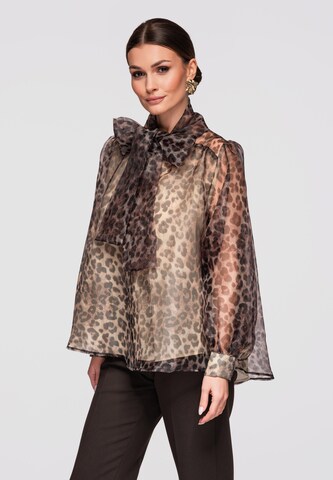 Ombre Bluse 'OW-SH-E0031' in Beige