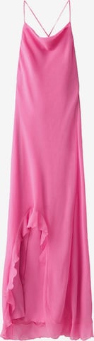 BershkaHaljina - roza boja: prednji dio