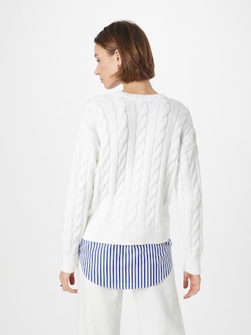 Pullover 'VALIZA' di Lauren Ralph Lauren in bianco