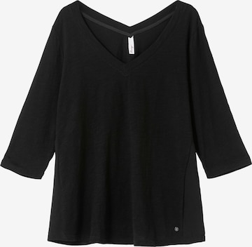 SHEEGO - Camisa em preto: frente