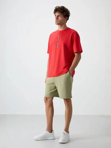 T-Shirt Tommy Life en rouge