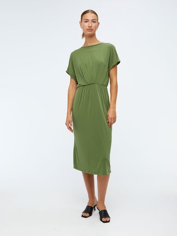 Rochie 'Jannie' de la OBJECT pe verde: față