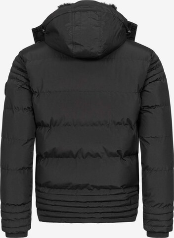 Alessandro Salvarini Winter Jacket 'Fabiano' in Black