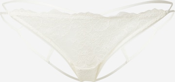 Women' Secret Thong in White: front