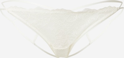 Women' Secret String en blanc naturel, Vue avec produit