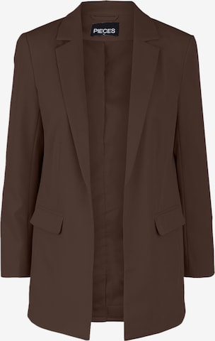 PIECES Blazer 'Bossy' in Brown: front
