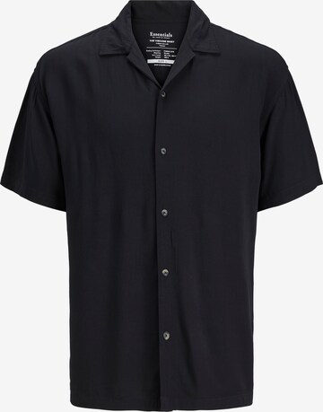 JACK & JONES Button Up Shirt 'JEFF' in Black: front