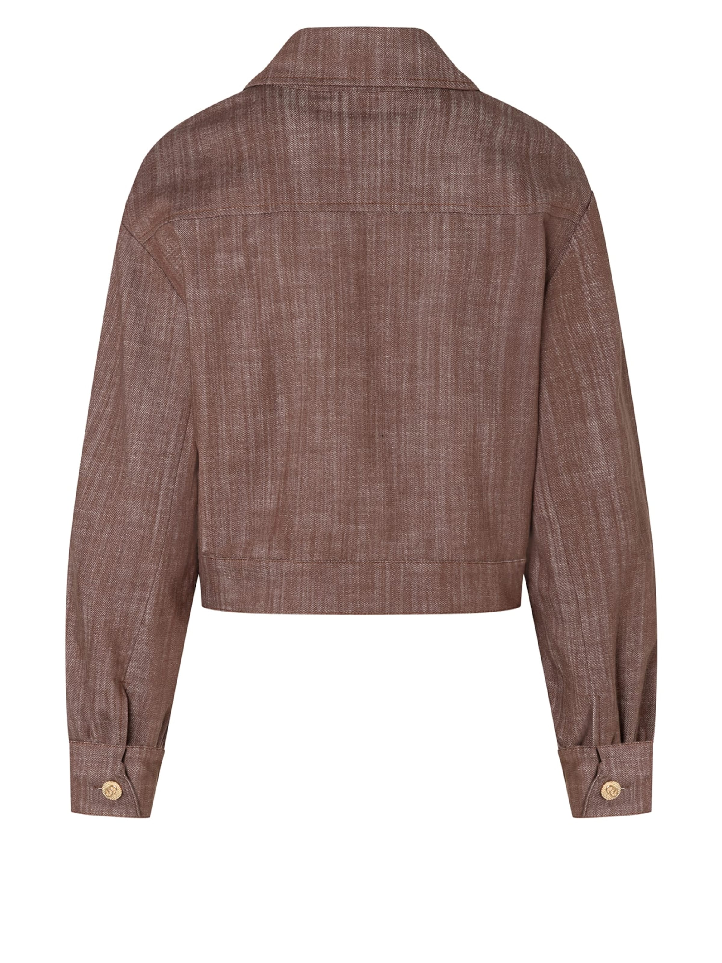 Ana Alcazar Between-season jacket ' Enlisa ' in Brown