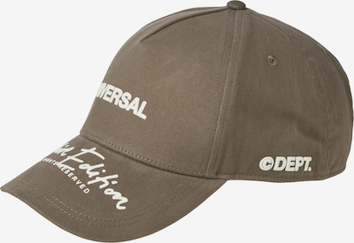 JACK & JONES Lippalakki värissä brokadi / valkoinen, Tuotenäkymä