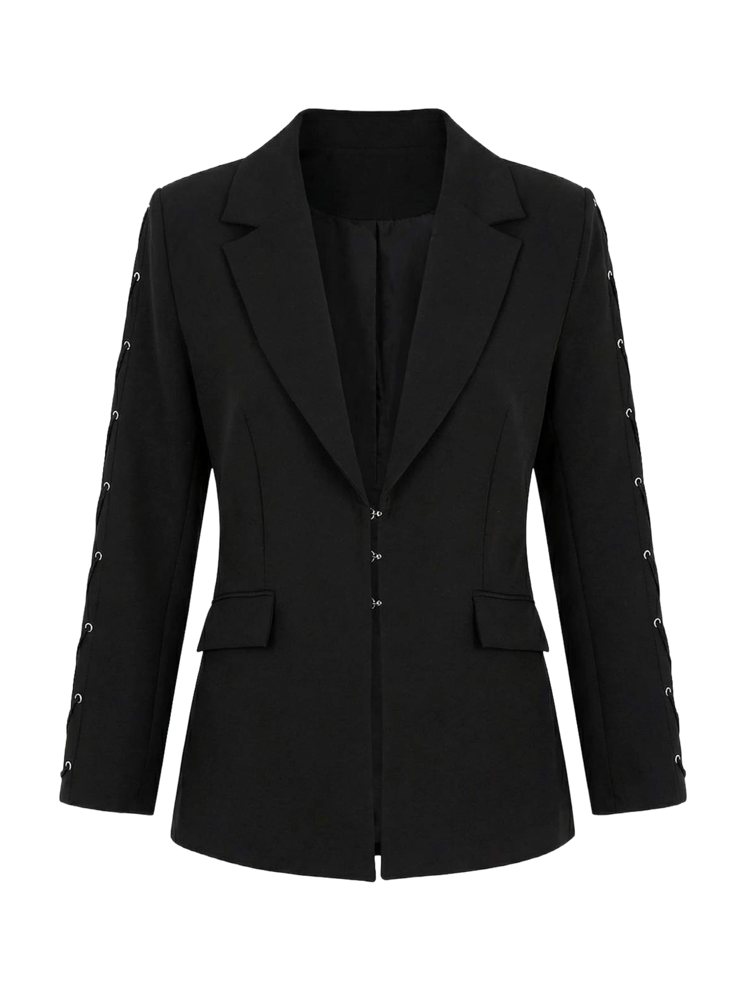 Trendyol Blazer in Black: front